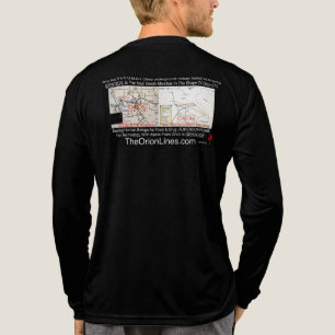 長い袖を持つアイアンマンの未来のばか トライブレンドTシャツ