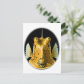 長い角を持つカウフィッシュ ポストカード (スタンド正面)