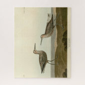 長い足のサンピパー – オードボンのアメリカの鳥 ジグソーパズル (縦)