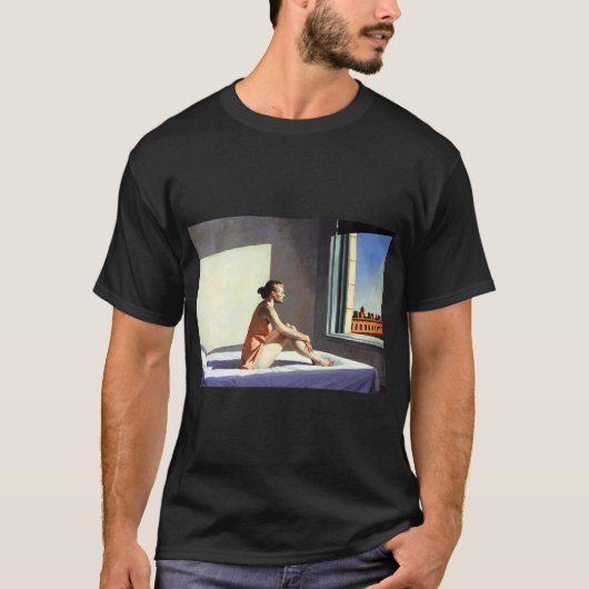 長い足 エドワード・ホッパー Tシャツ (正面)