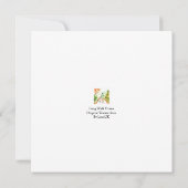 長い道のり、家に帰る カード (裏面)