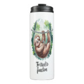 長い野生の動物が疲れている タンブラー (正面)