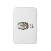 長い野生の動物が疲れている バスマット (正面縦)