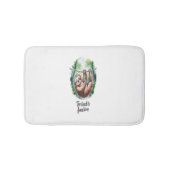 長い野生の動物が疲れている バスマット (正面)