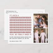 長い間のお正月がようやく写真に シーズンポストカード (正面/裏面)