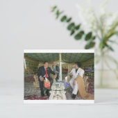 長い間カダフィを続けるリビア ポストカード (スタンド正面)