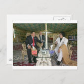 長い間カダフィを続けるリビア ポストカード (正面/裏面)