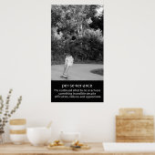 長い間続く忍耐 ポスター (キッチン)