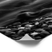 長い露出波 ポスター (角)