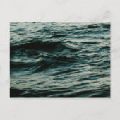 長い露出波 ポストカード (正面)