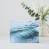 長い露出波 ポストカード (スタンド正面)