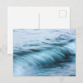 長い露出波 ポストカード (正面/裏面)