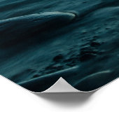 長い露出海 ポスター (角)