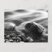 長い露出海 ポストカード (正面)