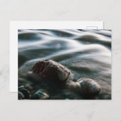 長い露出海 ポストカード (正面/裏面)