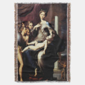 長い首のマドンナ スローブランケット (正面縦)