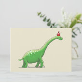 長い首の恐竜のウォルター カード (スタンド正面)