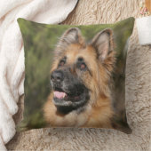 長い髪のジャーマン・シェパード1 クッション (ブランケット)