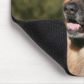 長い髪のジャーマン・シェパード1 マウスパッド (コーナー)