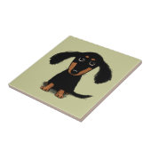 長い髪のダックシュント·ワンピー タイル (側面)