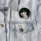 長い髪のチワワのHeadshot 2 缶バッジ (インサイチュ)