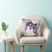 長い髪のチワワ クッション (椅子)