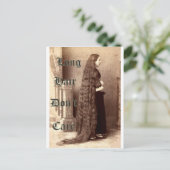 長い髪は、やめ気にて ポストカード (スタンド正面)