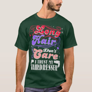 長い髪 Tシャツ