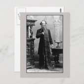 長い髭の男 ポストカード (正面/裏面)