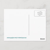 長い髭の男 ポストカード (裏面)