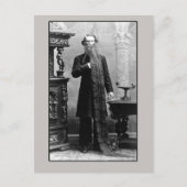 長い髭の男 ポストカード (正面)