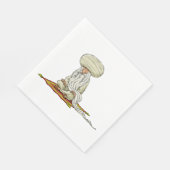 長い髭を生やした上師 スタンダードランチョンナプキン (角)