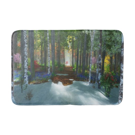 長い1日の浴場 バスマット (正面)