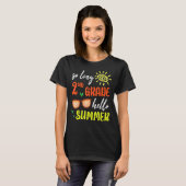 長い2年生Hello夏の学生Senio Tシャツ (正面フル)