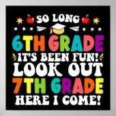 長い6年生ここで7年生を見る私来 ポスター (正面)