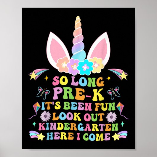 長いK前卒園幼稚園ここに来 ポスター (正面)