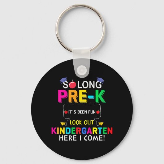 長いK前幼稚園ここ最終日 キーホルダー (正面)