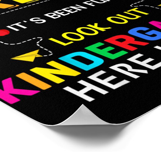 長いK前幼稚園ここ最終日 ポスター (角)