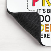 長いK前幼稚園ここ最終日 マウスパッド (コーナー)