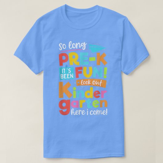 長いK前幼稚園の卒業生の子供 Tシャツ (デザイン正面)
