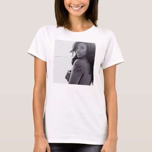 長いTシャツの肌 Tシャツ (正面)