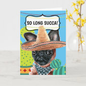 長おもしろいい長い航海 カード (黄色い花)