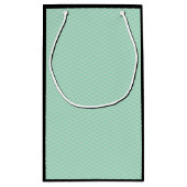 長おもしろい毛ダッシュント子犬 スモールペーパーバッグ (裏面)