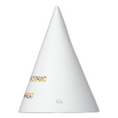 長おもしろい犬の親のかわいいダシュント パーティーハット (右)