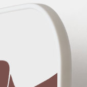 長おもしろい犬の親のかわいいダシュント ピックルボールラケット (左詳細)