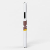 長おもしろい犬の親のかわいいダシュント Case-Mate iPhoneケース (裏面/右)