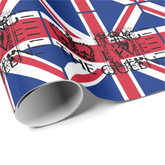 長く女王の包装紙は住んでいます ラッピングペーパー (ロールコーナー)