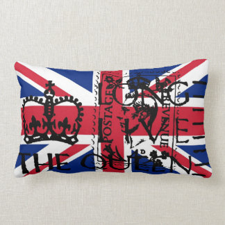 長く女王の枕は住んでいます ランバークッション
