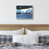 長く寒い夜 キャンバスプリント (インサイチュ (寝室))