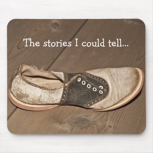 長く放棄されたサドルシューズマウスパッド マウスパッド (正面)